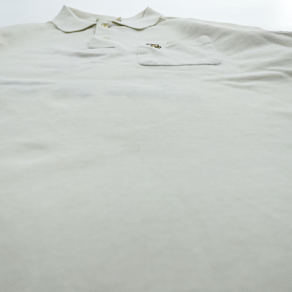 King Louie 日本製 ポロシャツ L ホワイト BUBBLE UP BOWLING POLO 東洋エンタープライズ 実名復刻 鹿の子 チェーン刺繍 KL76991 KL76992