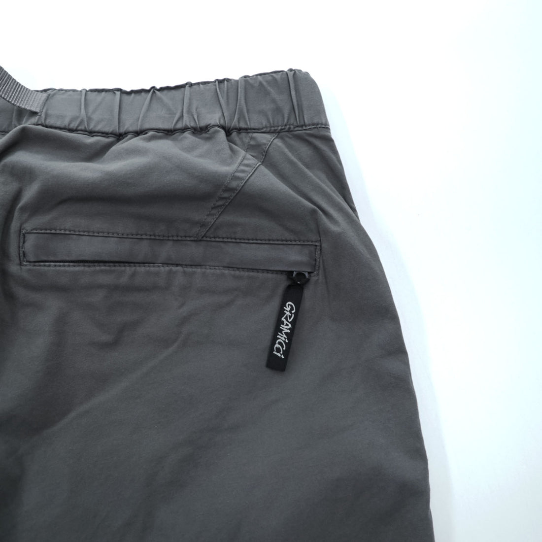 GRAMICCI ストレッチ ウェザーパンツ URBAN RESEARCH DOORS 別注 アウトドア クライミングパンツ M グレー ベルト付 GMP3-S2074
