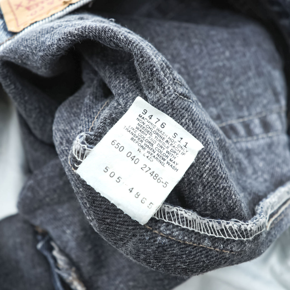 Levi's 90年代 USA製 505 ヴィンテージ デニムパンツ ジーンズ M ケミカルウォッシュ 505-4865
