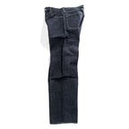 CHEVIGNON DENIM VINTAGE Unused Rigid Made in Japan Selvedge Cinch Back Dark Indigo Blue M Jeans