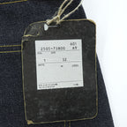 CHEVIGNON DENIM VINTAGE Unused Rigid Made in Japan Selvedge Cinch Back Dark Indigo Blue M Jeans