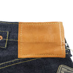 CHEVIGNON DENIM VINTAGE Unused Rigid Made in Japan Selvedge Cinch Back Dark Indigo Blue M Jeans