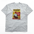 Levi's 日本製 90年代 ヴィンテージ 広告ポスターグラフィック Tシャツ M グレー シングルステッチ