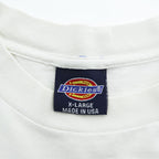Dickies 90年代 USA製 シングルステッチ ポケット Tシャツ XL ホワイト