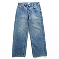 Schott Denim Pants Jeans, Size L, Indigo Blue, Selvedge, 16oz, Okayama Prefecture Denim, Red Selvedge, 3126053