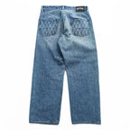 Schott Denim Pants Jeans, Size L, Indigo Blue, Selvedge, 16oz, Okayama Prefecture Denim, Red Selvedge, 3126053