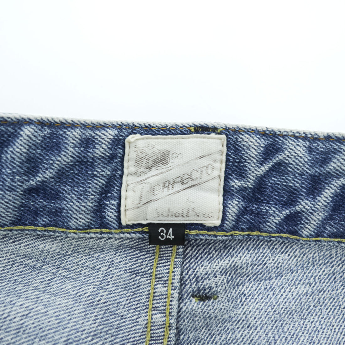 Schott Denim Pants Jeans, Size L, Indigo Blue, Selvedge, 16oz, Okayama Prefecture Denim, Red Selvedge, 3126053