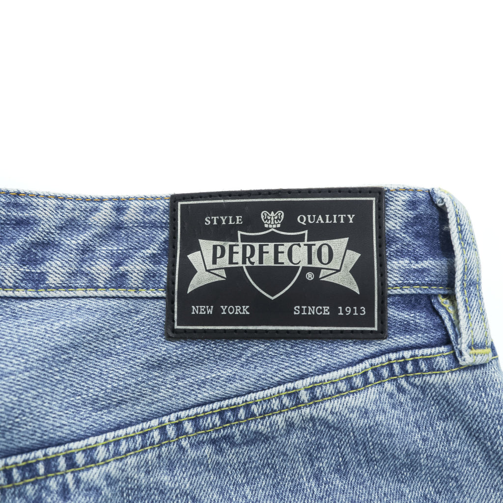 Schott Denim Pants Jeans, Size L, Indigo Blue, Selvedge, 16oz, Okayama Prefecture Denim, Red Selvedge, 3126053
