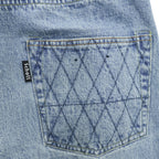 Schott Denim Pants Jeans, Size L, Indigo Blue, Selvedge, 16oz, Okayama Prefecture Denim, Red Selvedge, 3126053