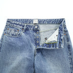 Schott Denim Pants Jeans, Size L, Indigo Blue, Selvedge, 16oz, Okayama Prefecture Denim, Red Selvedge, 3126053
