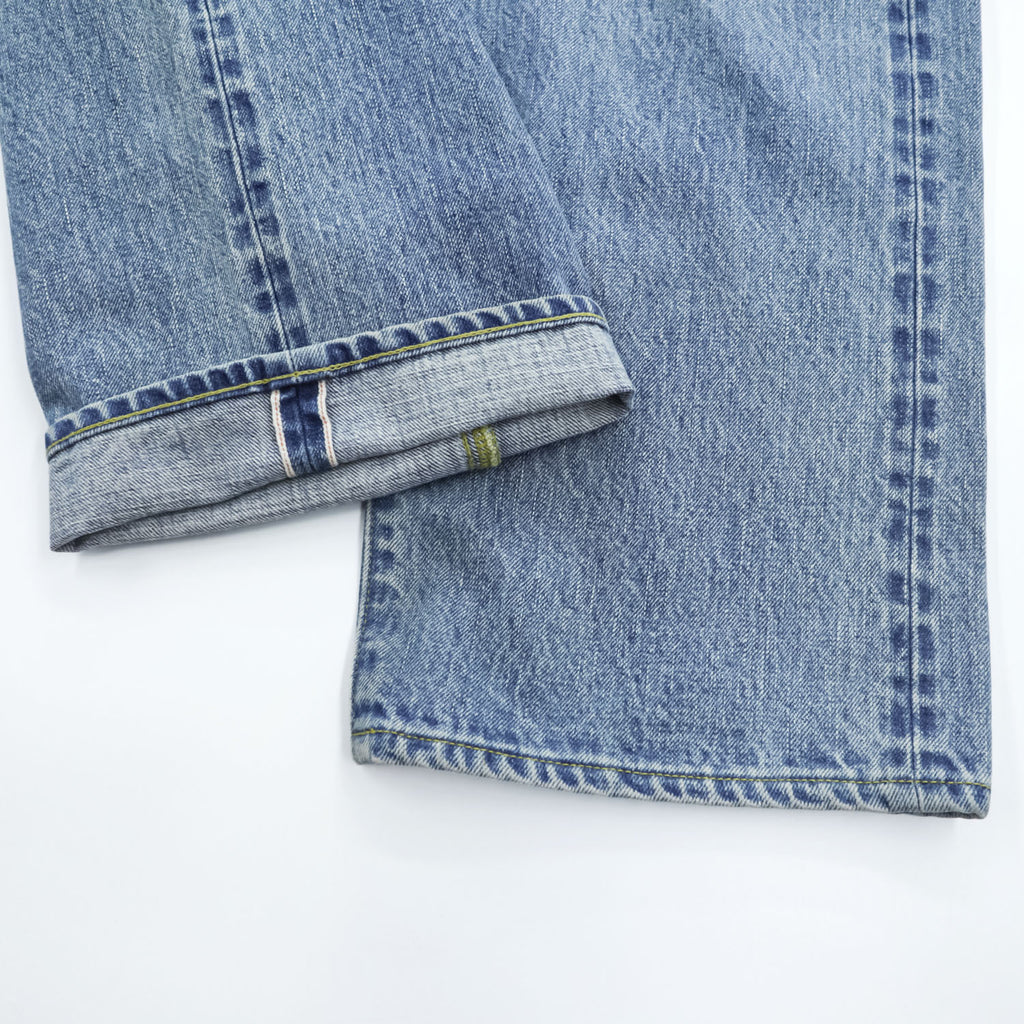 Schott Denim Pants Jeans, Size L, Indigo Blue, Selvedge, 16oz, Okayama Prefecture Denim, Red Selvedge, 3126053