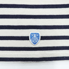 ORCIVAL フランス製 バスクシャツ 長袖 ボートネック Tシャツ S ネイビー ホワイト ボーダー