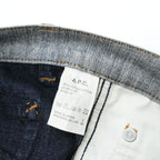 A.P.C. 日本製 デニムパンツ ジーンズ M グレー インサイドアウト ボタンフライ