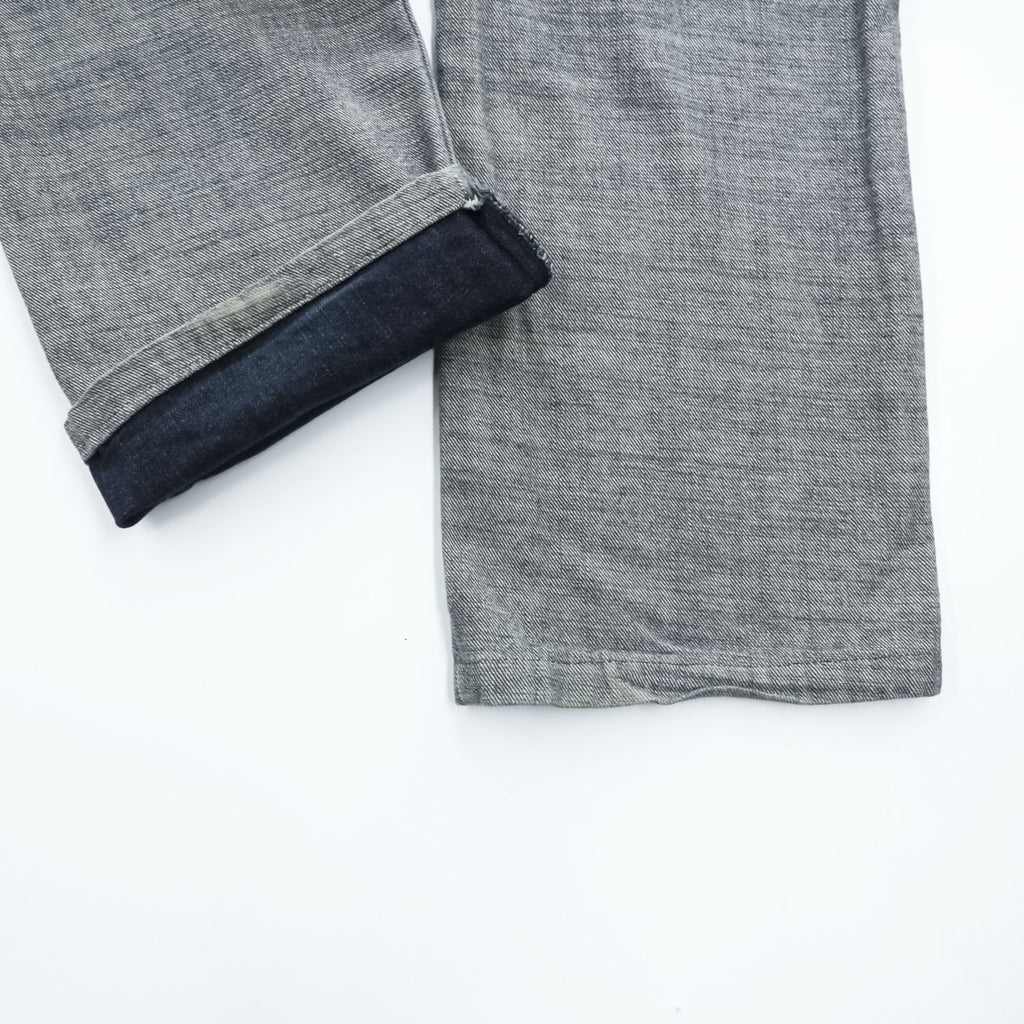 A.P.C. 日本製 デニムパンツ ジーンズ M グレー インサイドアウト ボタンフライ