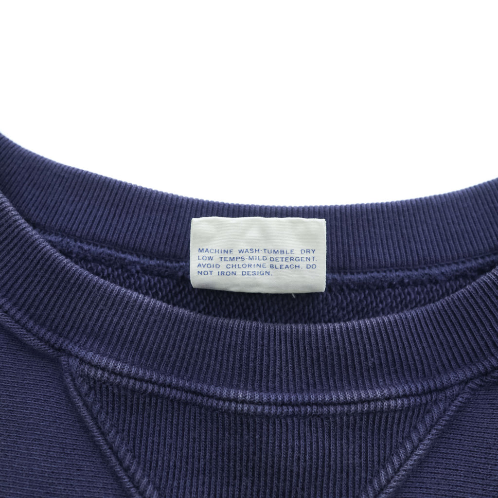 Champion ヴィンテージ レプリカ 半袖 スウェット トレーナー XL ネイビー REVERSE WEAVE リバースウィーブ 前V C8-B016