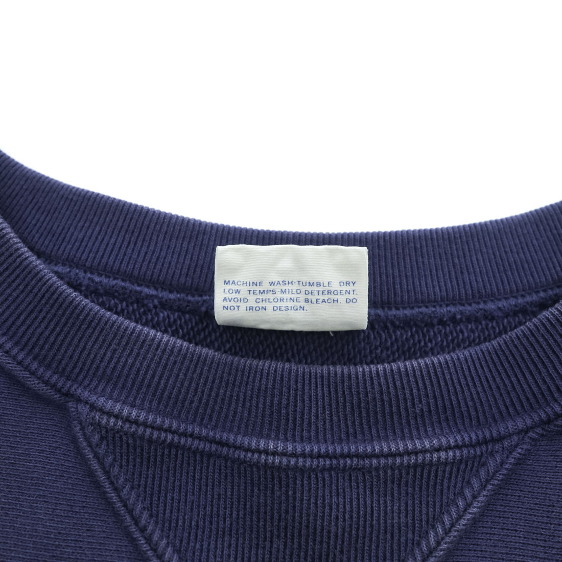 Champion ヴィンテージ レプリカ 半袖 スウェット トレーナー XL ネイビー REVERSE WEAVE リバースウィーブ 前V C8-B016