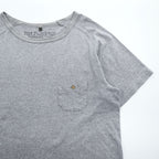 Nigel Cabourn ラグランスリーブ ポケットTシャツ M グレー 55-U-8110