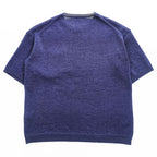 B:MING by BEAMS 半袖 メッシュ サマーニット FREE ネイビー 胸ポケット 19S-bb633