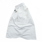 Eddie Bauer 半袖 オックスフォードシャツ SS OXFORD LOGO SHIRT M ホワイト ボタンダウン 9040 未使用品