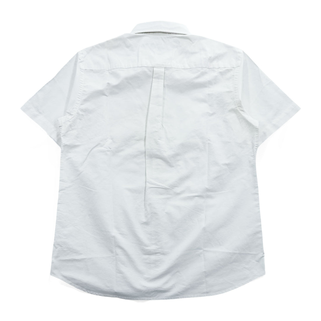Eddie Bauer 半袖 オックスフォードシャツ SS OXFORD LOGO SHIRT M ホワイト ボタンダウン 9040 未使用品