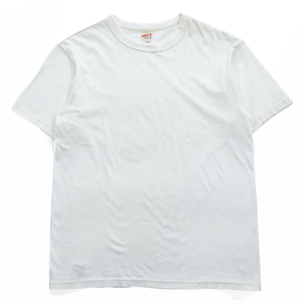 WHITESVILLE 日本製 ヘビーウェイト Tシャツ L ホワイト Quali-T 東洋エンタープライズ HEAVY WEIGHT