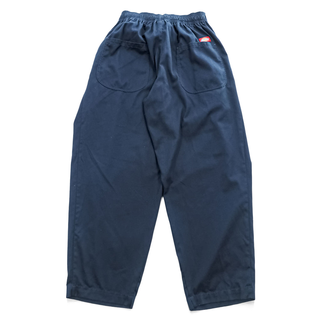 RELAXFIT by SUPER MARKET × Dickies ビーチパンツ NORTH PADRE ISLAND beachslacks ワイド スラックス FREE ネイビー タック プリーツ マジックテープ