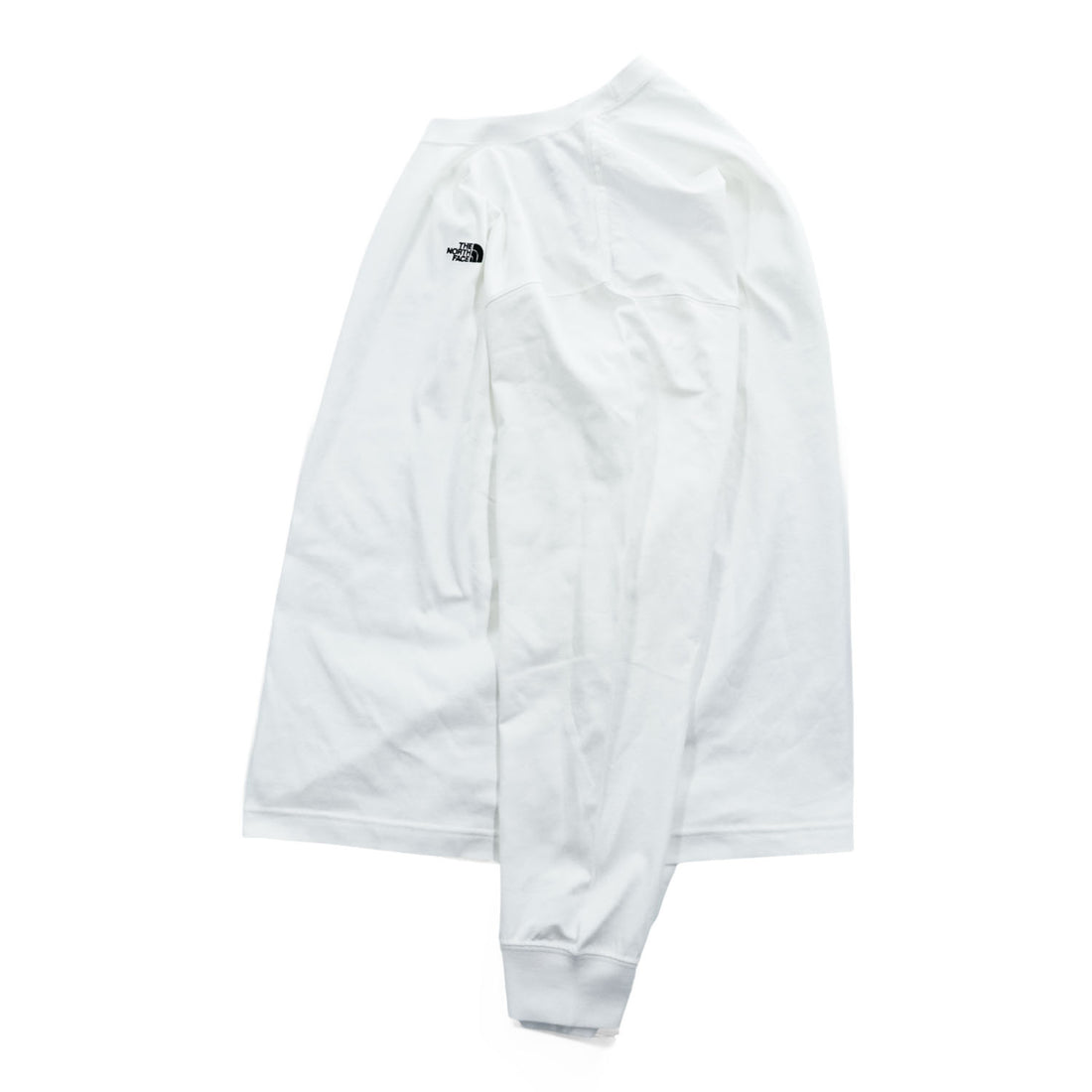 The North Face L/S FlashDry Nuptse Cotton Tee NT32535 White Size M