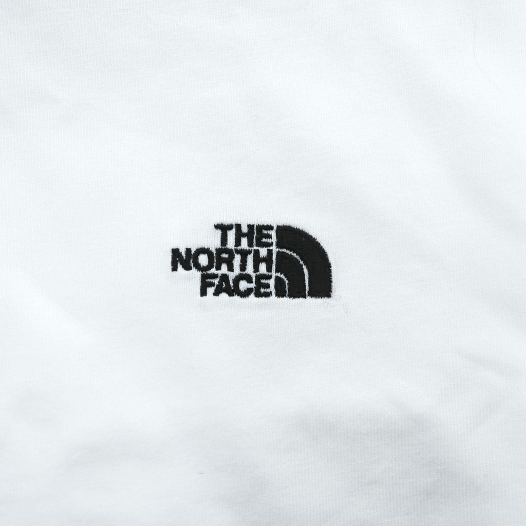 The North Face L/S FlashDry Nuptse Cotton Tee NT32535 White Size M