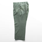 Vintage Balenciaga Sports Double-Pleated Wide Trousers Grayish Green Size 91 Made in Japan