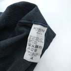 AURALEE 日本製 Tシャツ SUPER HIGH GAUGE NAPPED SWEAT TEE 半袖スウェット L ダークブルー シングルステッチ A21SP02NU 未使用品