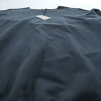 AURALEE 日本製 Tシャツ SUPER HIGH GAUGE NAPPED SWEAT TEE 半袖スウェット L ダークブルー シングルステッチ A21SP02NU 未使用品