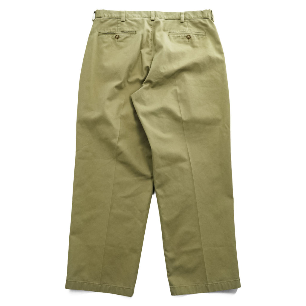 L.L.Bean Hidden Comfort Waist Double Pleated Khaki Chino Pants W37 L29 New with Tags