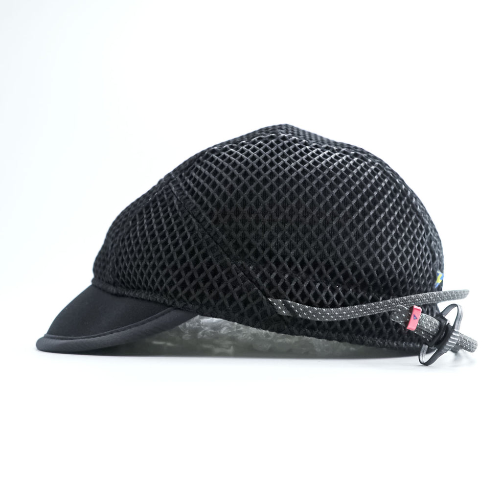 KLATTERMUSEN メッシュキャップ Mesh Cap ブラック ドローコード 10246_999-L 未使用品