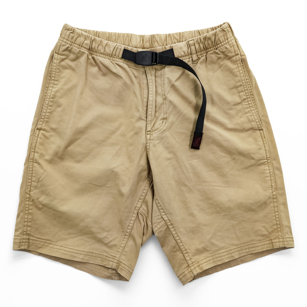 GRAMICCI クライミングショーツ NN Shorts ショートパンツ ハーフパンツ M ベージュ ストレッチ ベルト付 1245-NOJ