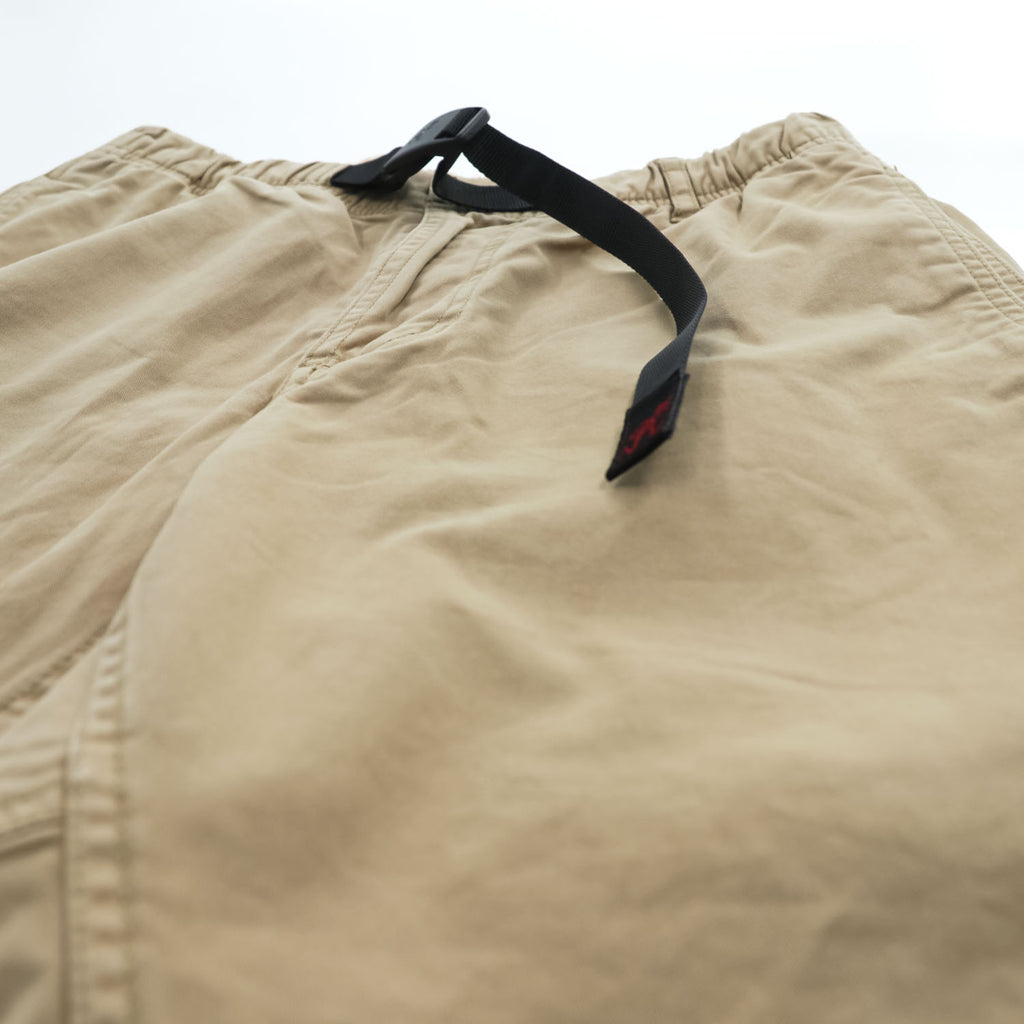 GRAMICCI クライミングショーツ NN Shorts ショートパンツ ハーフパンツ M ベージュ ストレッチ ベルト付 1245-NOJ