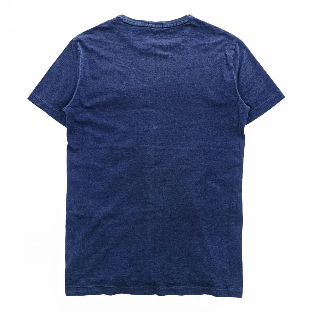 Polo Ralph Lauren Indigo-Style Pocket Short Sleeve T-Shirt Navy Size M