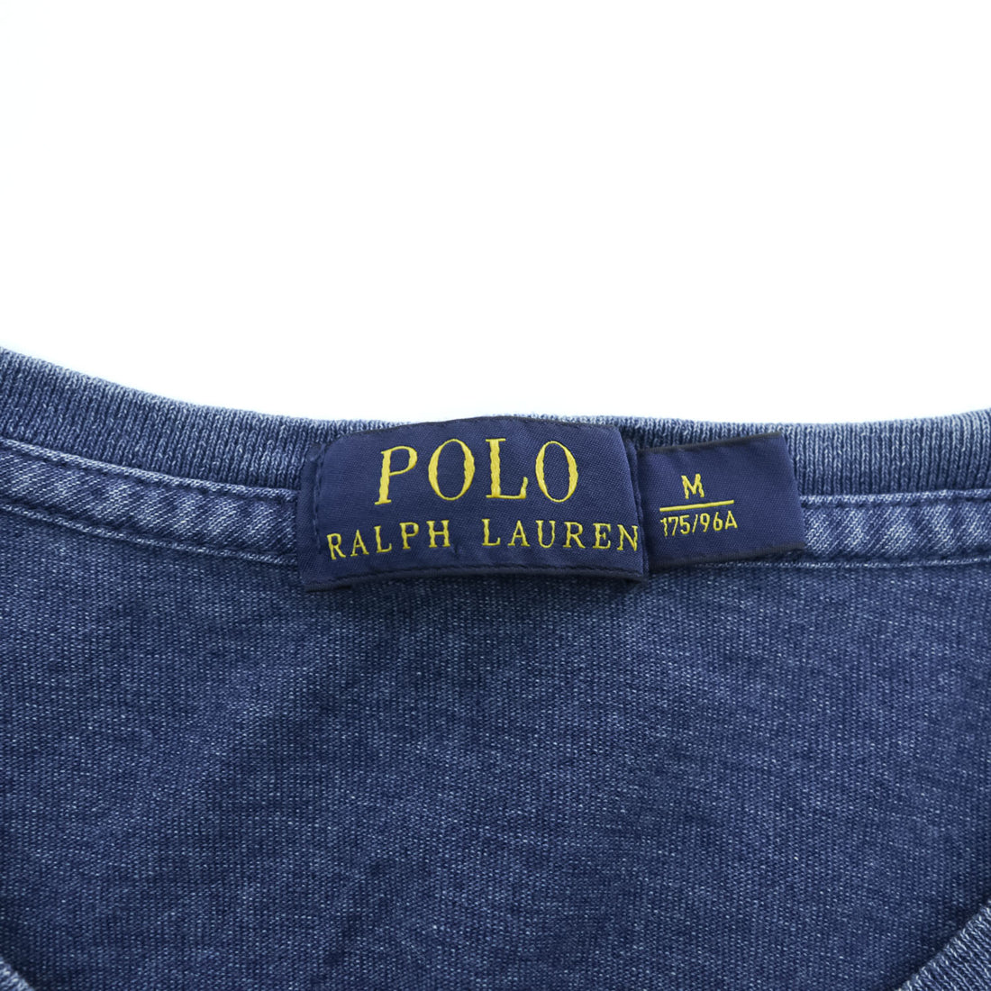 Polo Ralph Lauren Indigo-Style Pocket Short Sleeve T-Shirt Navy Size M