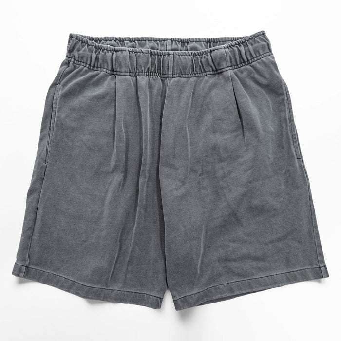 ONEITA ピグメント加工 スウェットショーツ POWER-T ショートパンツ ハーフパンツ M グレー ヴィンテージ加工 ヘビーウェイト