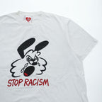Girls Don't Cry Stop Racism Graphic White T-Shirt Size XL