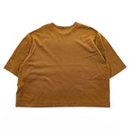 JieDa Short Length Wide S/S T-Shirt Camel Made in Japan Size 1