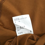 JieDa Short Length Wide S/S T-Shirt Camel Made in Japan Size 1