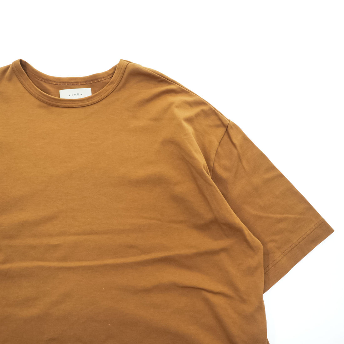 JieDa Short Length Wide S/S T-Shirt Camel Made in Japan Size 1