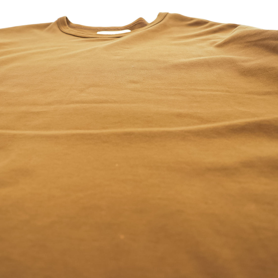 JieDa Short Length Wide S/S T-Shirt Camel Made in Japan Size 1