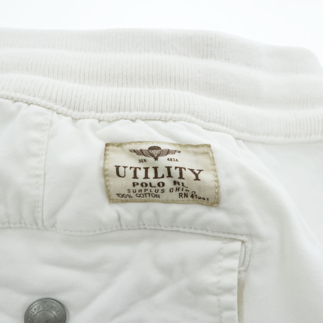 Polo Ralph Lauren Classic Fit White Cargo Shorts XXL