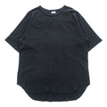 WALLA WALLA SPORT 日本製 半袖サーマル Tシャツ M ブラック 1/2 LOOSE BASEBALL TEE ラグラン ラウンドカット USA生地