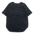 WALLA WALLA SPORT 日本製 半袖サーマル Tシャツ M ブラック 1/2 LOOSE BASEBALL TEE ラグラン ラウンドカット USA生地