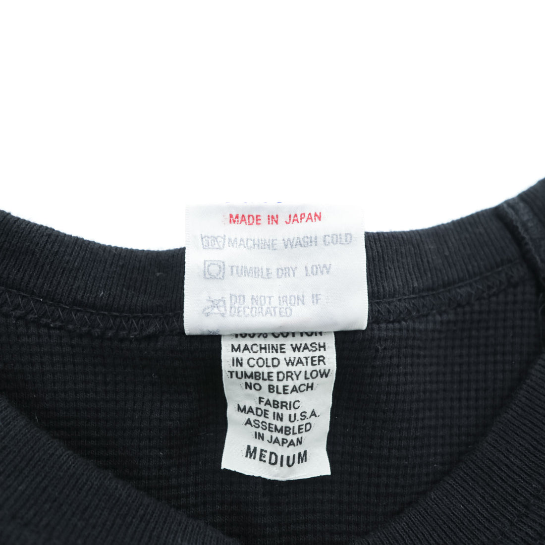 WALLA WALLA SPORT 日本製 半袖サーマル Tシャツ M ブラック 1/2 LOOSE BASEBALL TEE ラグラン ラウンドカット USA生地