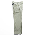 Polo Ralph Lauren 90s Vintage Chino Pants, Size L, Beige, Wide Leg, 2-Tuck Pleats, Double Cuffs, Hammond Pant, Unused.