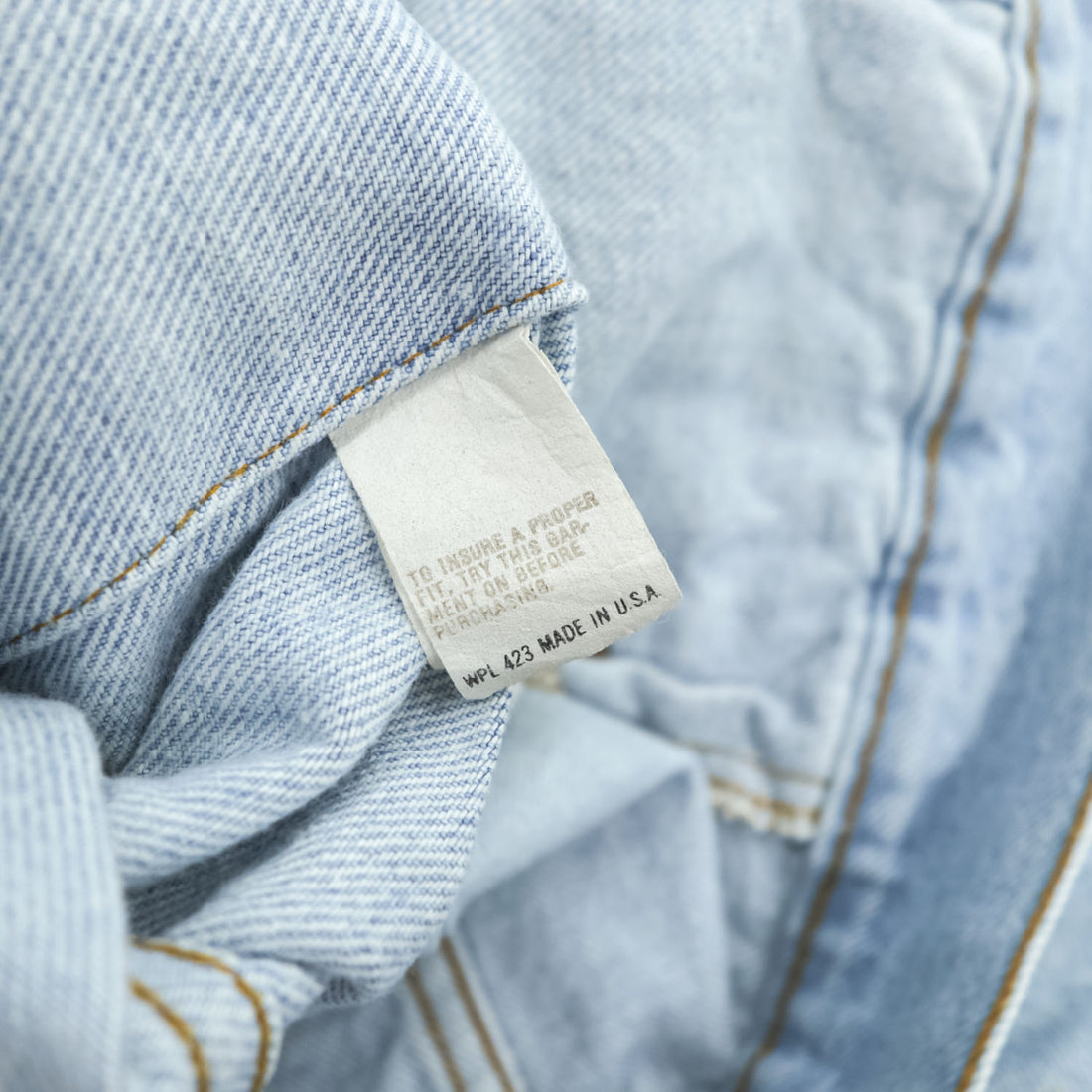 Levi's USA製 80年代 ヴィンテージ デニム トラッカージャケット Gジャン M ライトブルー ボタン裏527 70506-0211