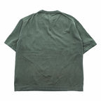 crepuscule 日本製 コットン 半袖ニット Pocket Knit S/S M カーキ グリーン 胸ポケット 1701-010